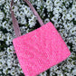 The Hexham large tote bag made from premium tweed, complete with structured satin handles and refined metal hardware